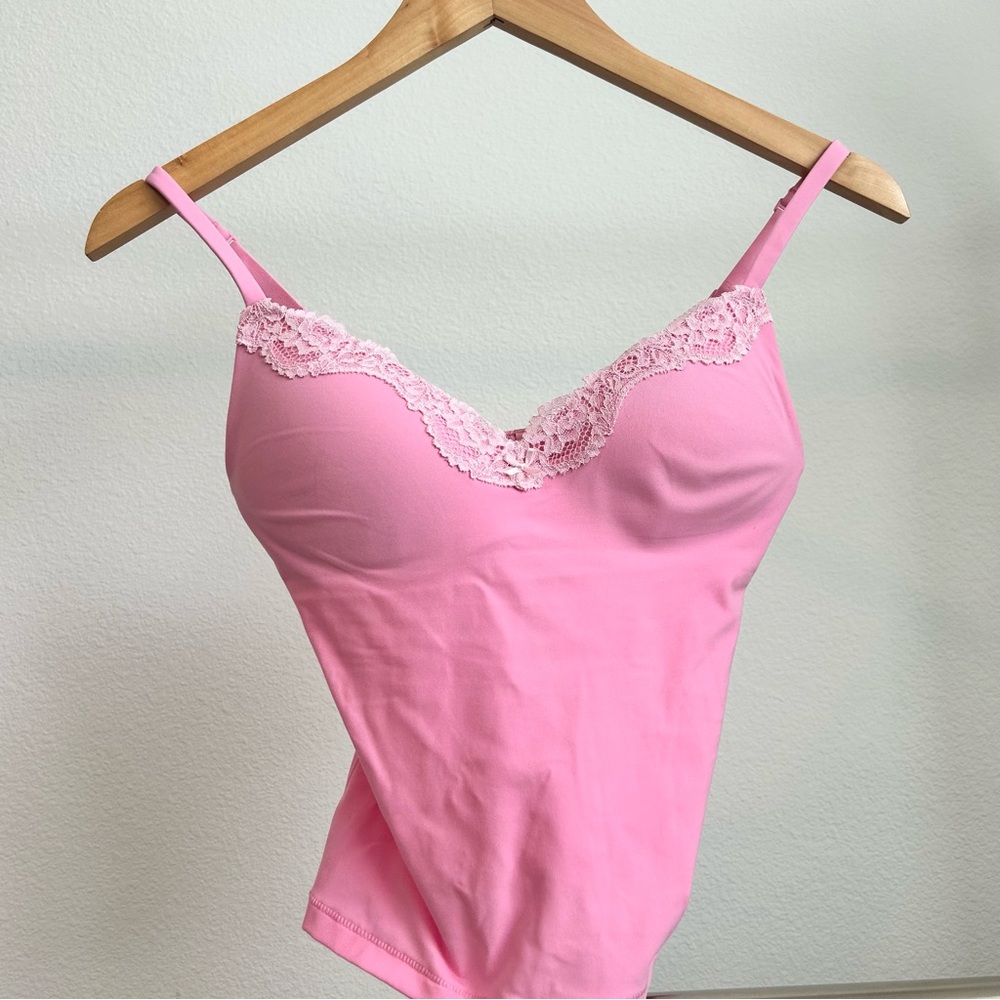 SKIMS Fits Everybody Lace push up cami XS NWT